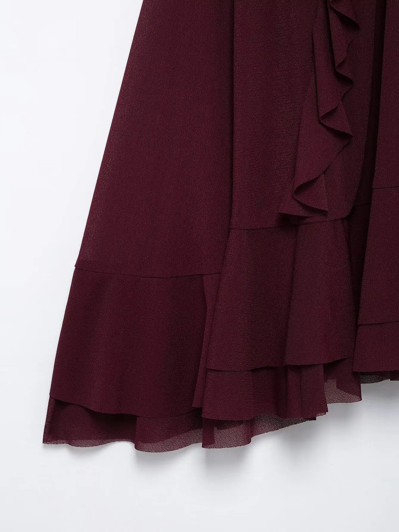 Zevity 2025 Frauen Mode Stehen Kragen Falten Rüschen Lose Mantel Bluse Weibliche Zurück Bogen Gebunden Kittel Hemd Blusas Chic Tops LS2613