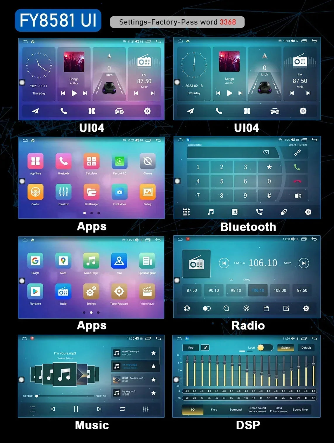 CHSTEK Autoradio für BMW Mini Cooper S Clubman R55 Clubvan R56 Cabrio R57 Coupe R58 R59 Multimedia Bluetooth Android Player GPS