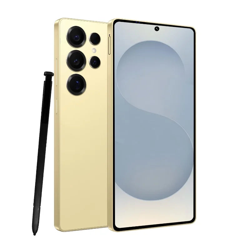 Global Vision S25 Ultra Smartphone 5G Android 12 8 GB RAM 512 GB ROM 6,8 Zoll Telefon 1920 x 1080HD 24 + 48 MP 4 5G Netzwerk-Handys