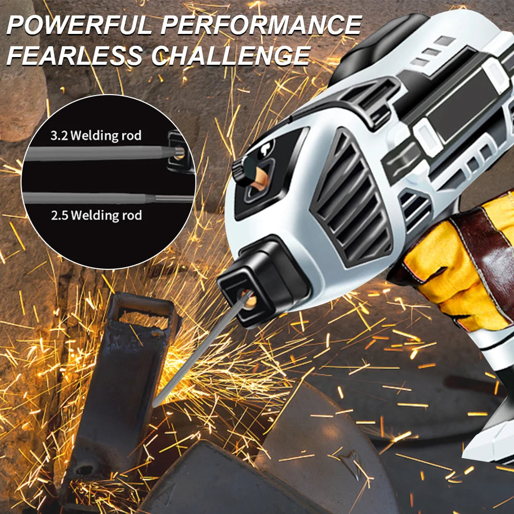 Halbautomat isches Schweiß gerät 220V Hand lichtbogens chweiß gerät Home Elektro schweiß gerät Digitales intelligentes Stroms chweiß werkzeug