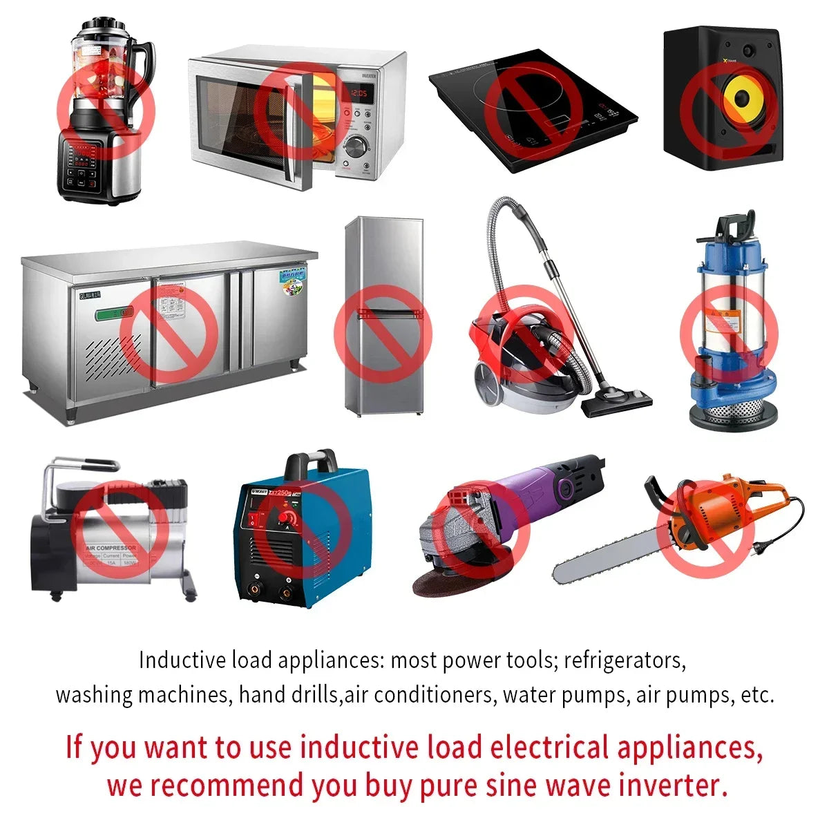 400 W/500 W Auto-Wechselrichter DC 12 V auf AC 220 V Konverter, 3 USB 2.0 und 1 USB QC3.0 Steckdose nach europäischem Standard