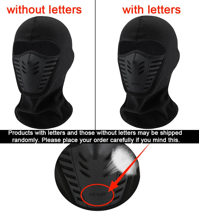 Winter Outdoor Radfahren Vollgesichtsmaske Winddicht Staubdicht Warm Halten Gesichtsbedeckung Ski Kopfbedeckung Motorrad Reiten Sturmhaube Kappe