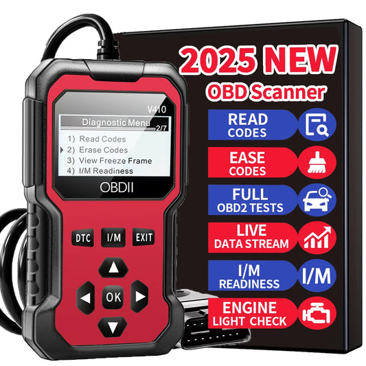 Auto-Obd2-Scanner-Diagnosetool, Codeleser, Motorfehlcodeleser-Scanner, kann alle Obd-Ii-Protokollenautos seit 1996, Scan-Tool diagnosieren