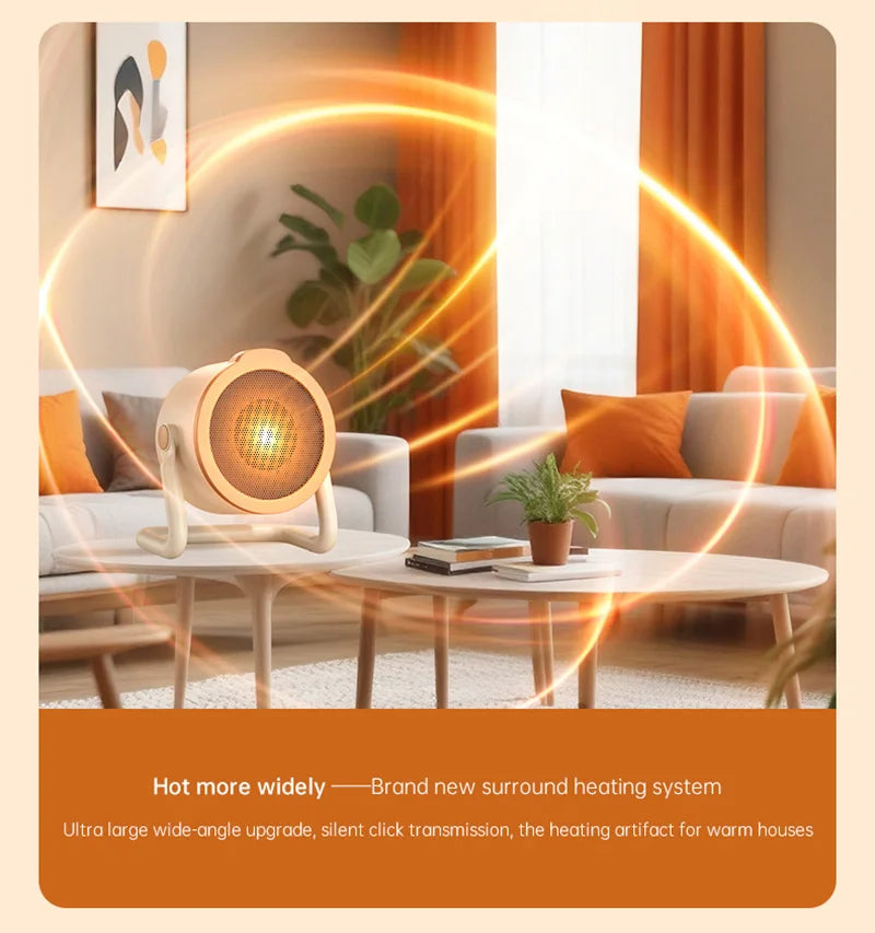 Xiaomi 1000W Tragbare Desktop Elektrische Heizung Warme Luft Gebläse Heizung Keramik Raum Heizung Mit Spitze Über Schutz Für den Heimgebrauch