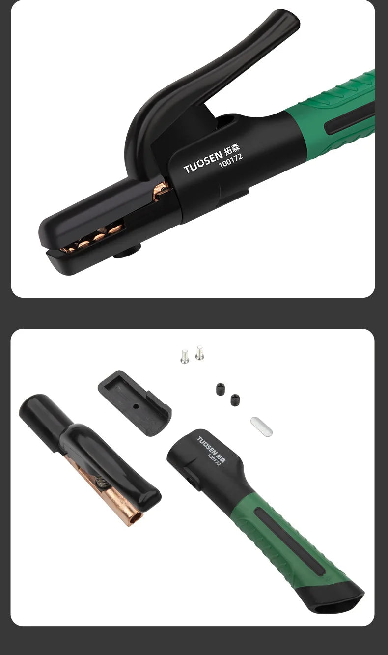 Schweißen Elektrode Halter 600A/800A Heavy Duty Backen Halten Zange Elektrode Clamp Stick Schweißen Hand-gehalten Maschine schweißer Werkzeuge