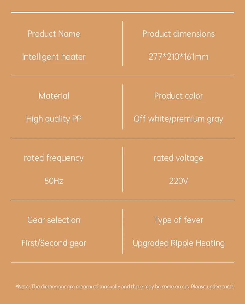 Xiaomi 1000W Tragbare Desktop Elektrische Heizung Warme Luft Gebläse Heizung Keramik Raum Heizung Mit Spitze Über Schutz Für den Heimgebrauch