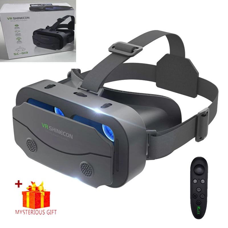 Vr Brille Virtual-Reality-Headset Viar-Geräte Helm 3D-Objektive Smart-Brille für Smartphones Handy Handy Gogle Spiel Zubehör