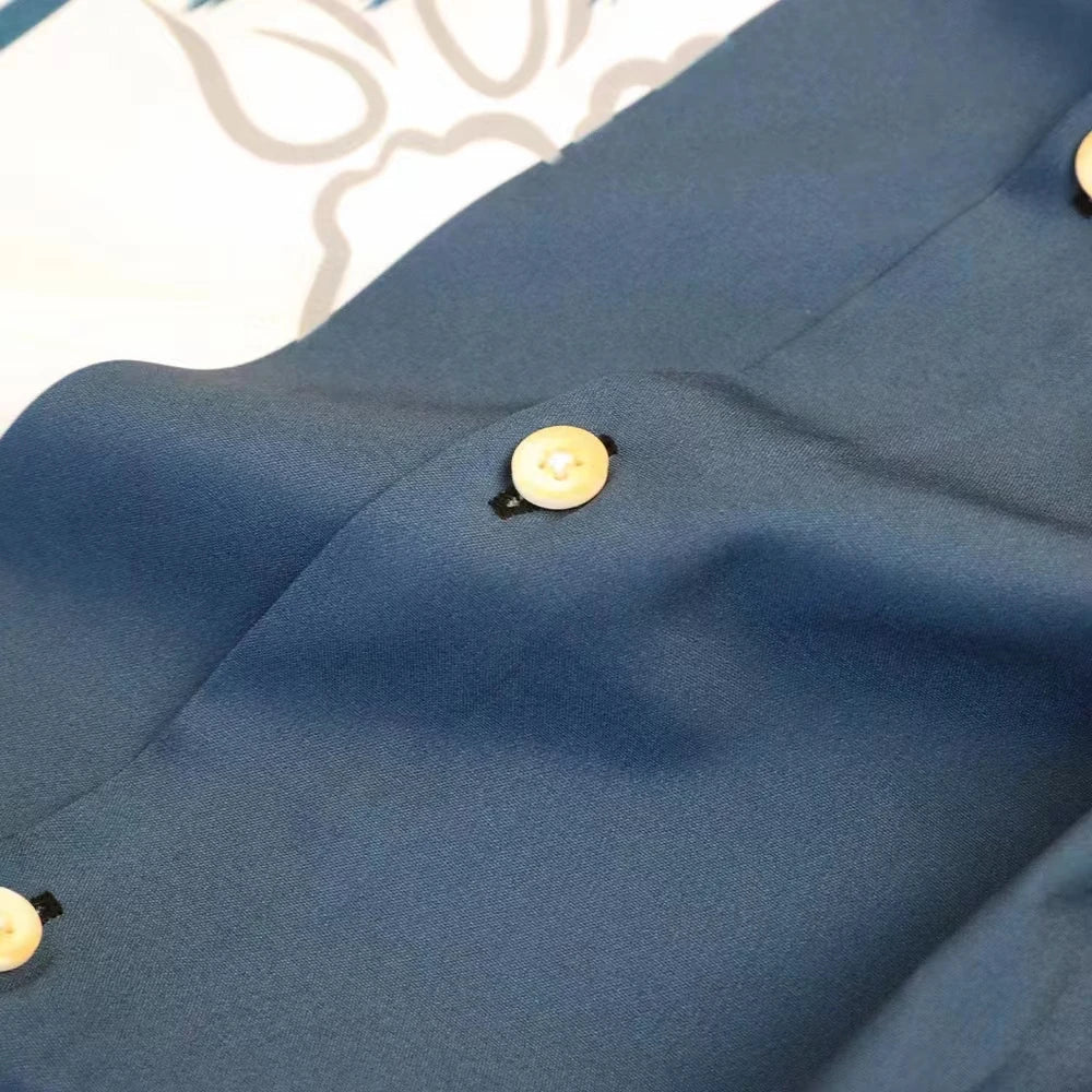 Gestreiftes Hemd für Männer, 3D-Druck, kurzärmelig, Hawaii-Hemd, Strand, Freizeithemden, Herrenbekleidung, lockeres, übergroßes T-Shirt mit Knopf-Revers