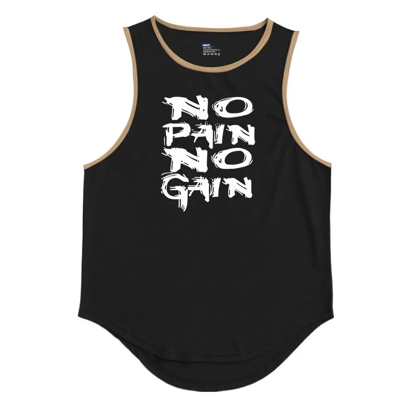 Gym Top Männer Männer Kleidung Fitness Kleidung Shirt Bodybuilding Westen Mann Weste Singulett Unterhemden muskulöse Stringer T-Shirts Tops