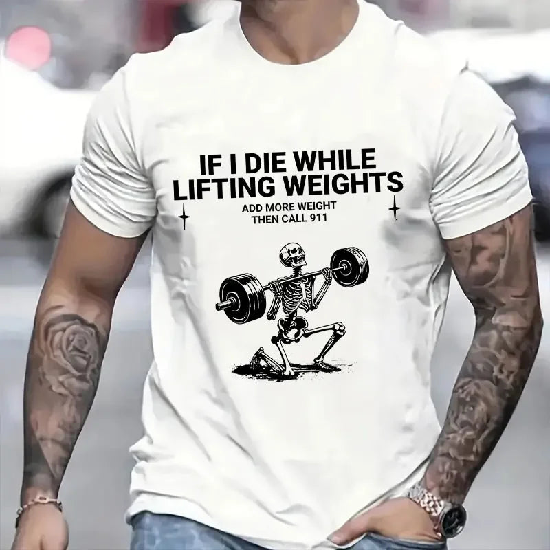 Gym Workout T-shirts für Männer Kleidung Lustige Gewichtheben Shirts Kurzarm Tops Kleidung Fitness Übung T-shirts Homme