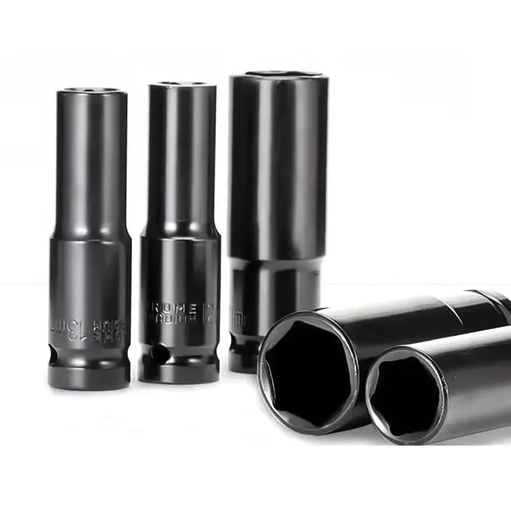 10-teiliges Steckschlüsselsatz, universelles pneumatisches Wartungswerkzeug mit tiefem Schlitz, Schraubenschlüsselsatz für mechanische Reparaturen von Automobilgeräten