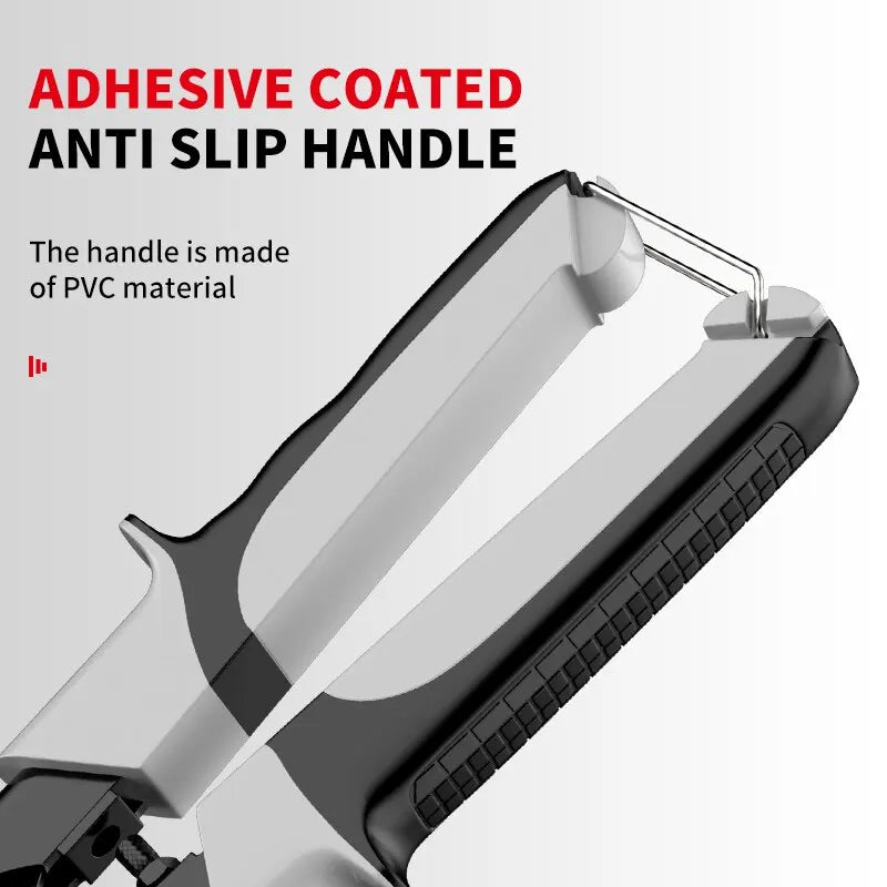 Professionelle Industrieschere: Edelstahlschere, Blechschere zum Schneiden von Blechen und PVC-Rohren