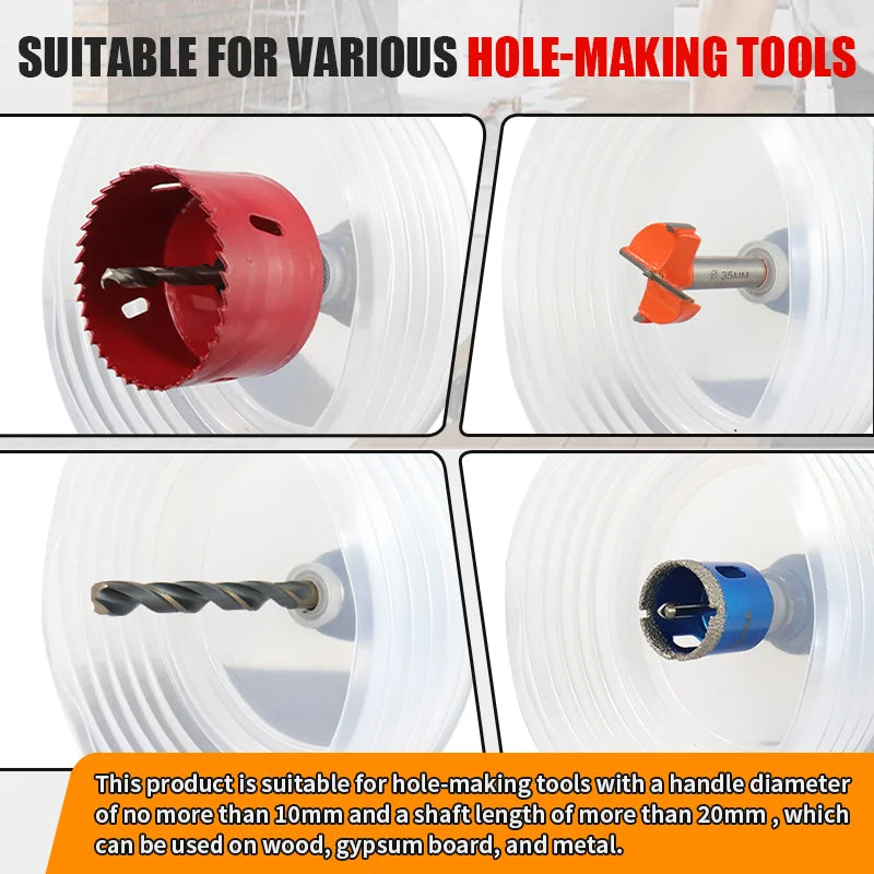 1 Stück 16–200 mm Bimetall-Holz-Lochsägenbohrer HSS-Stahl, neue M42-Kern-Lochsäge, geeignet für die Öffnung von Downlight-Gipskarton
