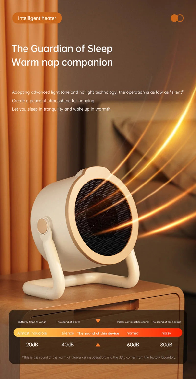 Xiaomi 1000W Tragbare Desktop Elektrische Heizung Warme Luft Gebläse Heizung Keramik Raum Heizung Mit Spitze Über Schutz Für den Heimgebrauch
