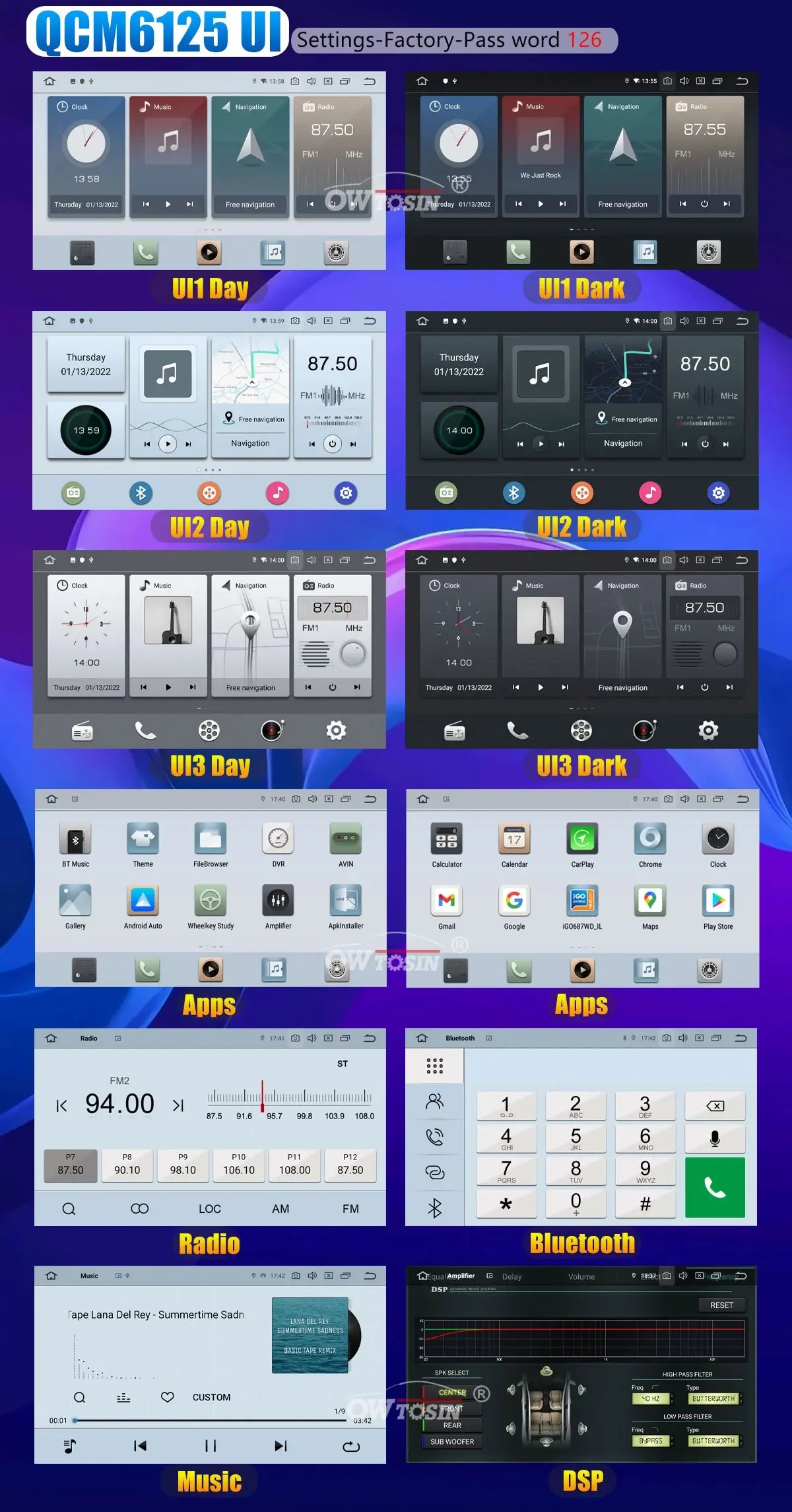 UIS7870 6nm 12G + 256G Android 13 Auto GPS Radio Player Für BMW Mini Cooper R55 R56 R57 R58 R59 R60 2010-2016 CarPlay Video Stereo