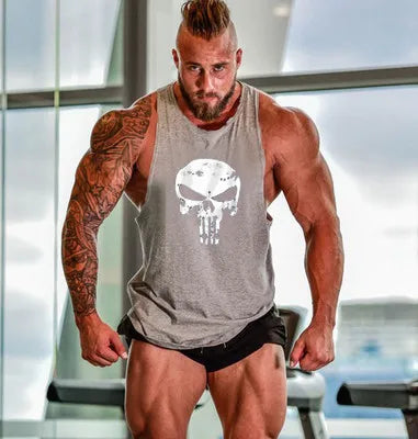 Gym T-Shirts Hosenträger Mann Stringer Fitness Shirt Bodybuilding Shirt Herren Top für Fitness Westen Herren Weste Ärmelloses Sweatshirt