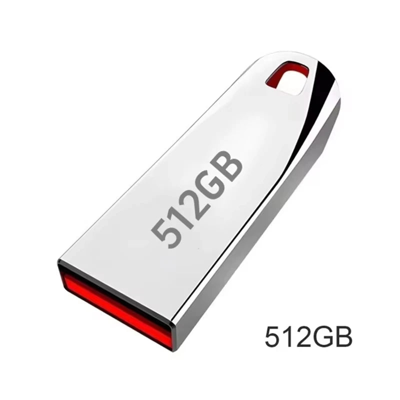 2 TB USB 3.0-Flash-Laufwerke, Hochgeschwindigkeits-Metall-Stick, 1 TB, 512 GB, 256 GB, tragbares USB-Laufwerk, wasserdichte Memoria-USB-Flash-Disk ﻿