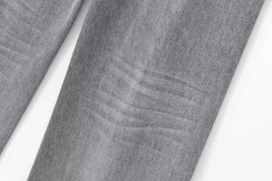 ETJ Damen-Jeans mit weitem Bein und hoher Taille, klassisch, alles mit fünf Taschen, gewaschen, weich, bequem, ultralange Jeans6045022