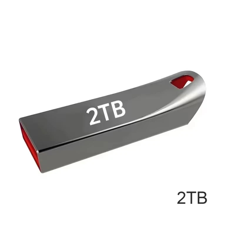 2 TB USB 3.0-Flash-Laufwerke, Hochgeschwindigkeits-Metall-Stick, 1 TB, 512 GB, 256 GB, tragbares USB-Laufwerk, wasserdichte Memoria-USB-Flash-Disk ﻿