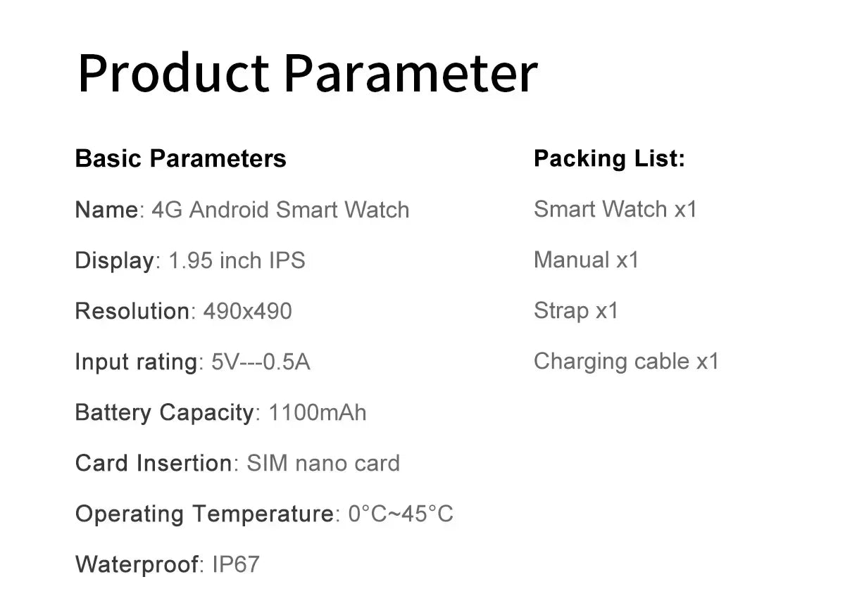 Neue H18 Android Smartwatch 1,95 Zoll AMOLED Blaulichtfilter Bluetooth Anruf GPS+GLONASS Dual Navigation Wasserdicht