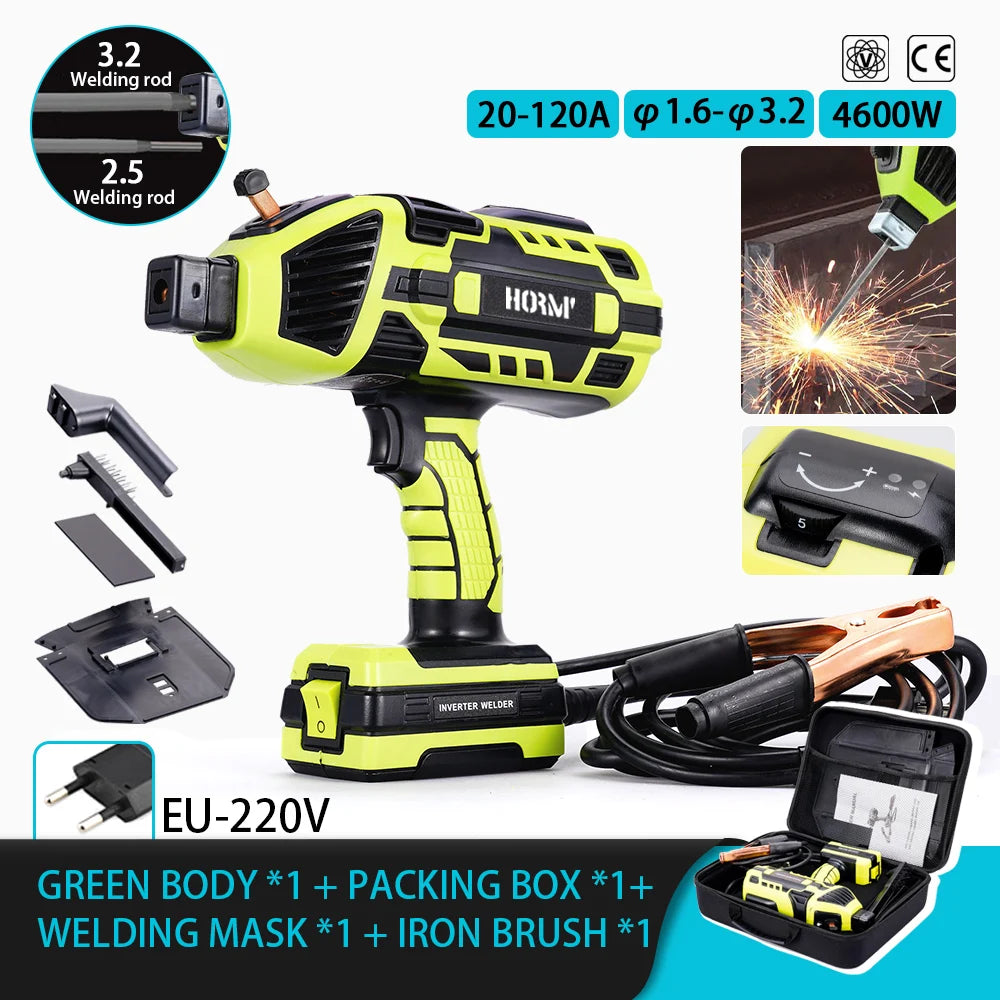 Halbautomat isches Schweiß gerät 220V Hand lichtbogens chweiß gerät Home Elektro schweiß gerät Digitales intelligentes Stroms chweiß werkzeug