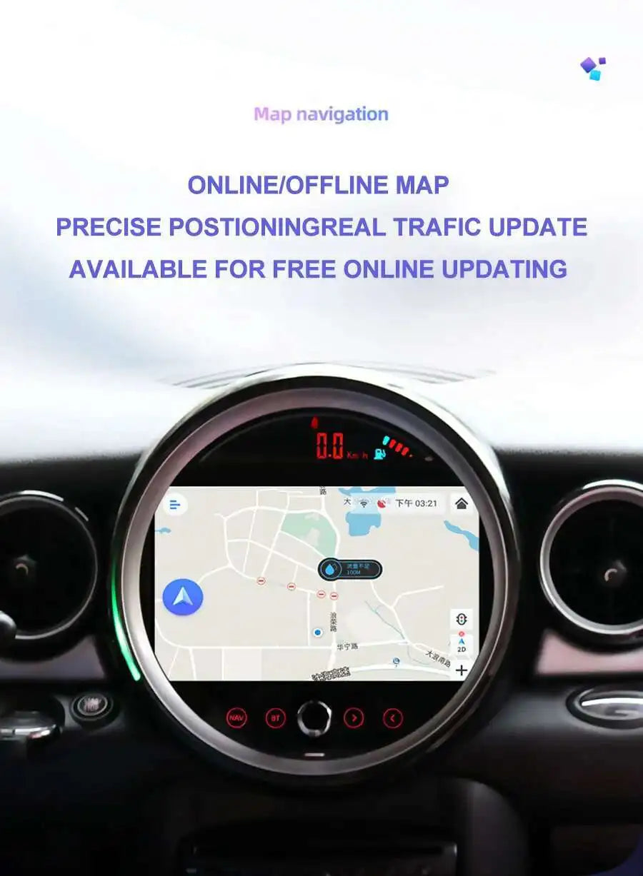 7 "/9" Radio Auto Multimedia-Player Für BMW Countryman Mini R60 2014 Auto Android 13 BMW Mini Cooper GPS Video Recoder Navigation