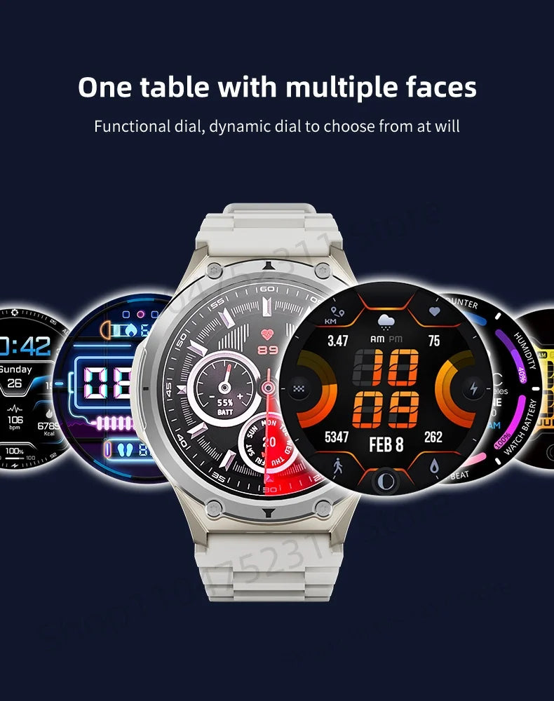 H12 Smartwatch 4G LTE Smartwatch mit WiFi SIM 1,6 Zoll AMOLED-Display Rotierende Kameras Videoanruf GPS Play Store App-Download