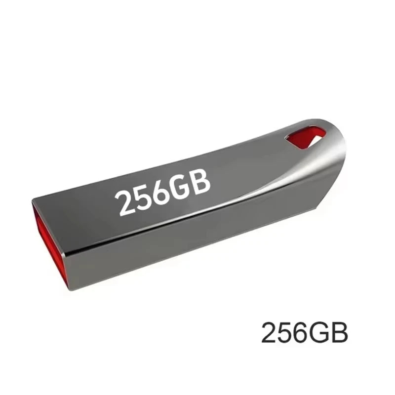 2 TB USB 3.0-Flash-Laufwerke, Hochgeschwindigkeits-Metall-Stick, 1 TB, 512 GB, 256 GB, tragbares USB-Laufwerk, wasserdichte Memoria-USB-Flash-Disk ﻿