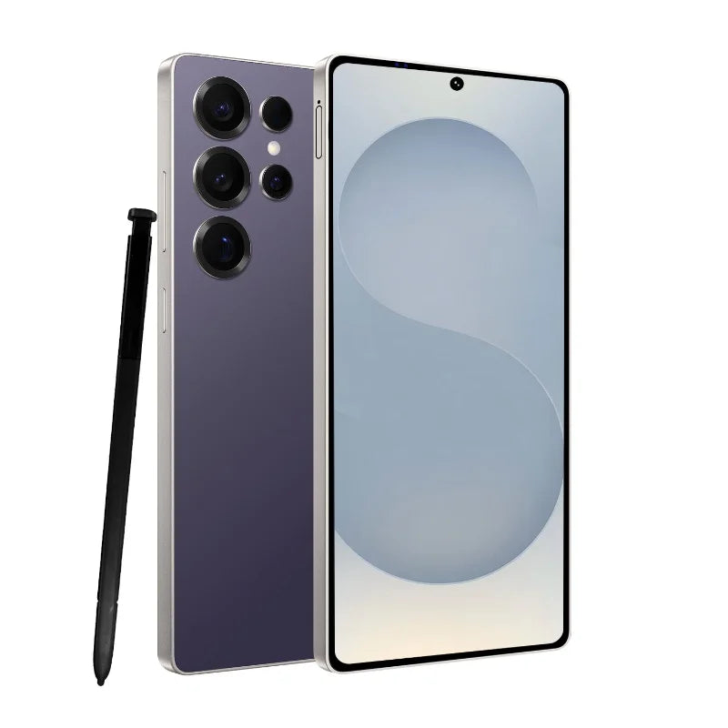 Global Vision S25 Ultra Smartphone 5G Android 12 8 GB RAM 512 GB ROM 6,8 Zoll Telefon 1920 x 1080HD 24 + 48 MP 4 5G Netzwerk-Handys