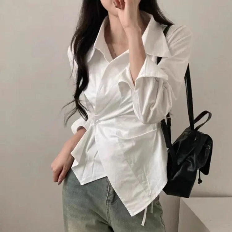 Langarm Casual Gestreiftes Hemd Frauen Shirts Frühling Herbst Mode Weibliche Dünne Bluse Tops Büro Dame Shirts