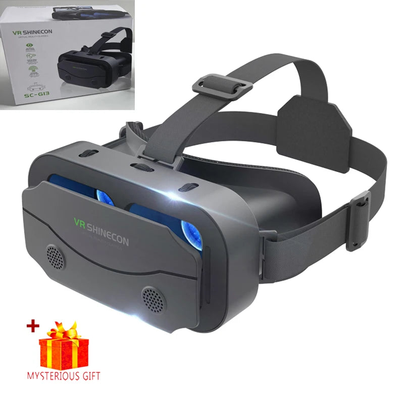 Vr Brille Virtual-Reality-Headset Viar-Geräte Helm 3D-Objektive Smart-Brille für Smartphones Handy Handy Gogle Spiel Zubehör