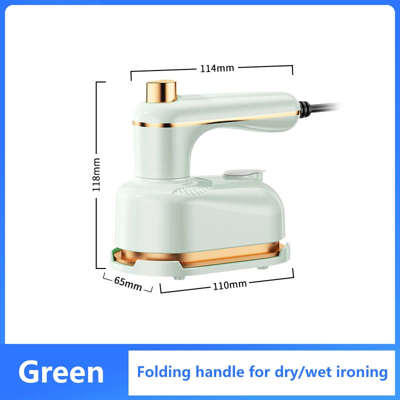Xiaomi faltbarer Hand-Kleidungsdampfer, auslaufsicher, Dual-Trocken-/Nassdampf, 10 Sekunden, schneller Faltenentferner, Mini-Bügeleisen für Reisen und Zuhause