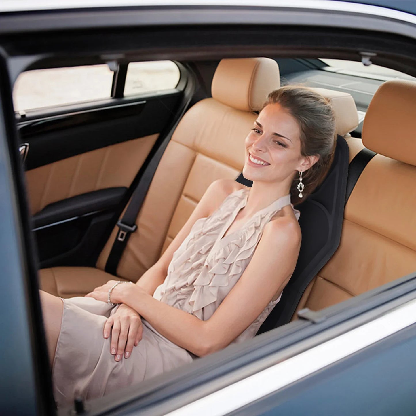 Elektrisches Rückenmassagegerät, Infrarot-Ganzkörpermassagestuhl, Kissen, Heizung, Vibrator, Auto, Zuhause, Büro, Lendenwirbelsäule, Nackenmatratze, Stuhlmatte