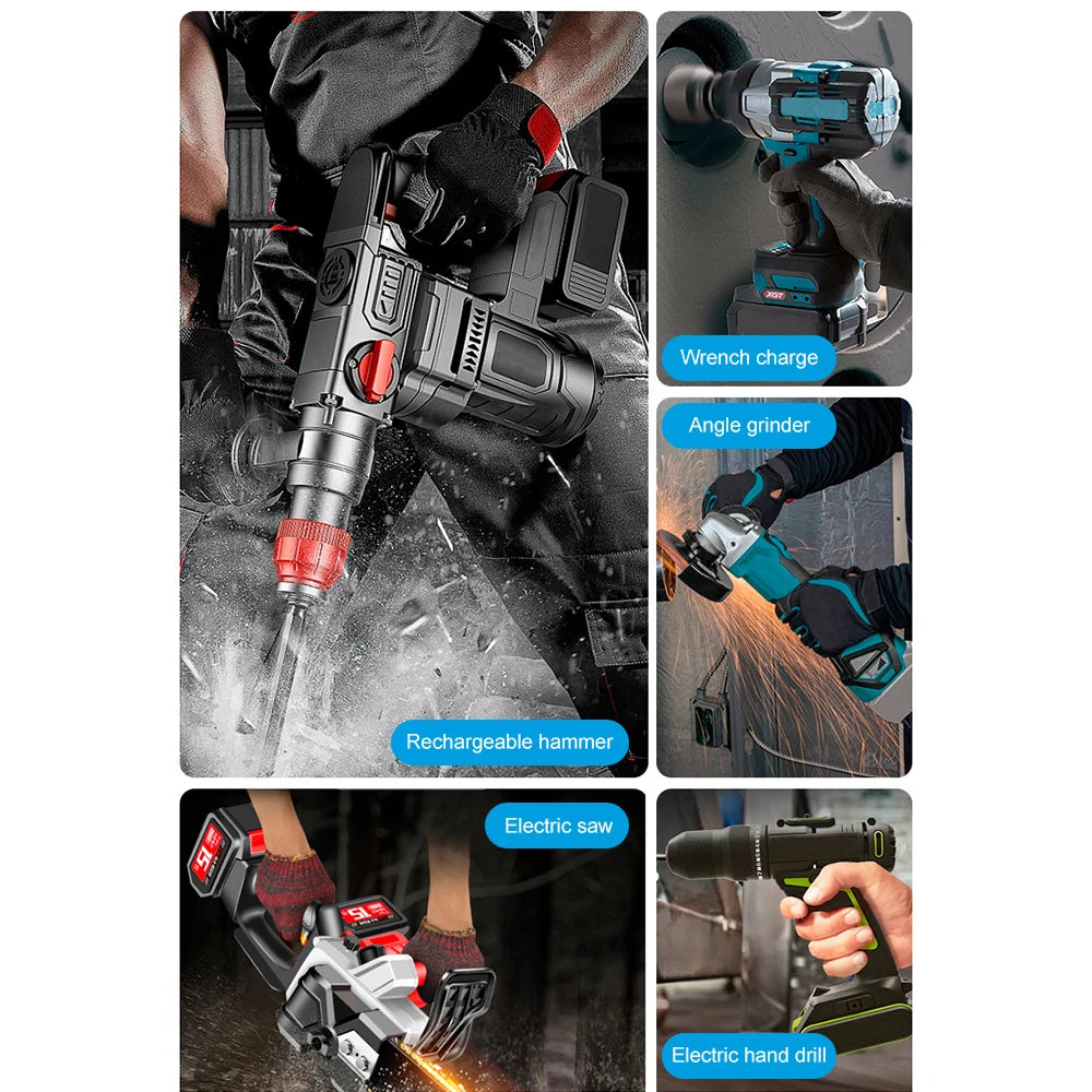 Dual-Ports Li-Ionen-Akku-Ladegerät für Makita 18 V Lithium-Akku BL1830 für Hong Song FoGo Lomvum ZhiPu JiangMi Jinlujiao LMlava