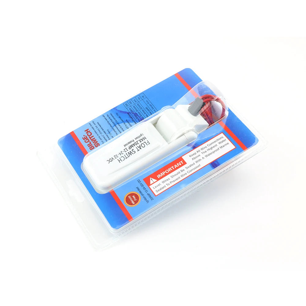 Wasserpumpe Schalter DC 12V Automatische Elektrische Boot Marine Bilge Pumpe Float Wasserstand Controller Fluss Sensor Schalter Hardware