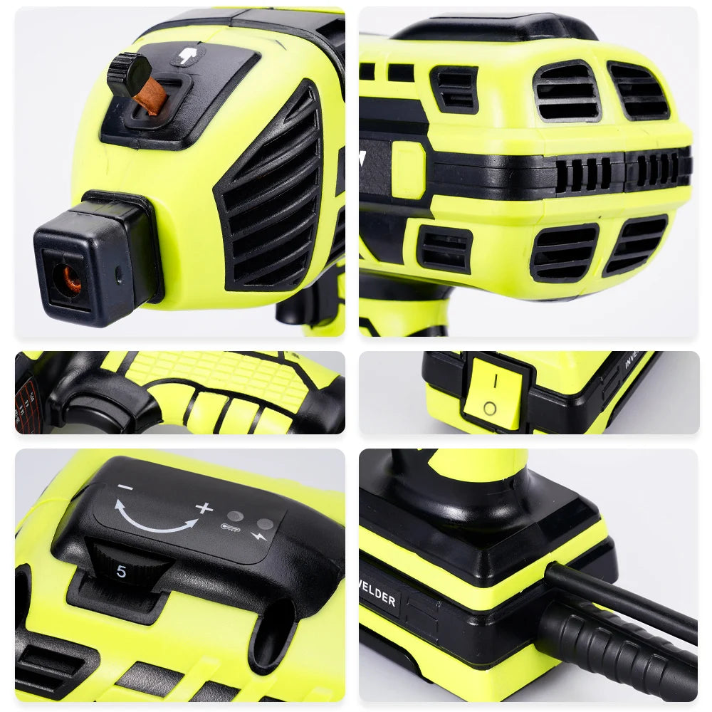 Halbautomat isches Schweiß gerät 220V Hand lichtbogens chweiß gerät Home Elektro schweiß gerät Digitales intelligentes Stroms chweiß werkzeug