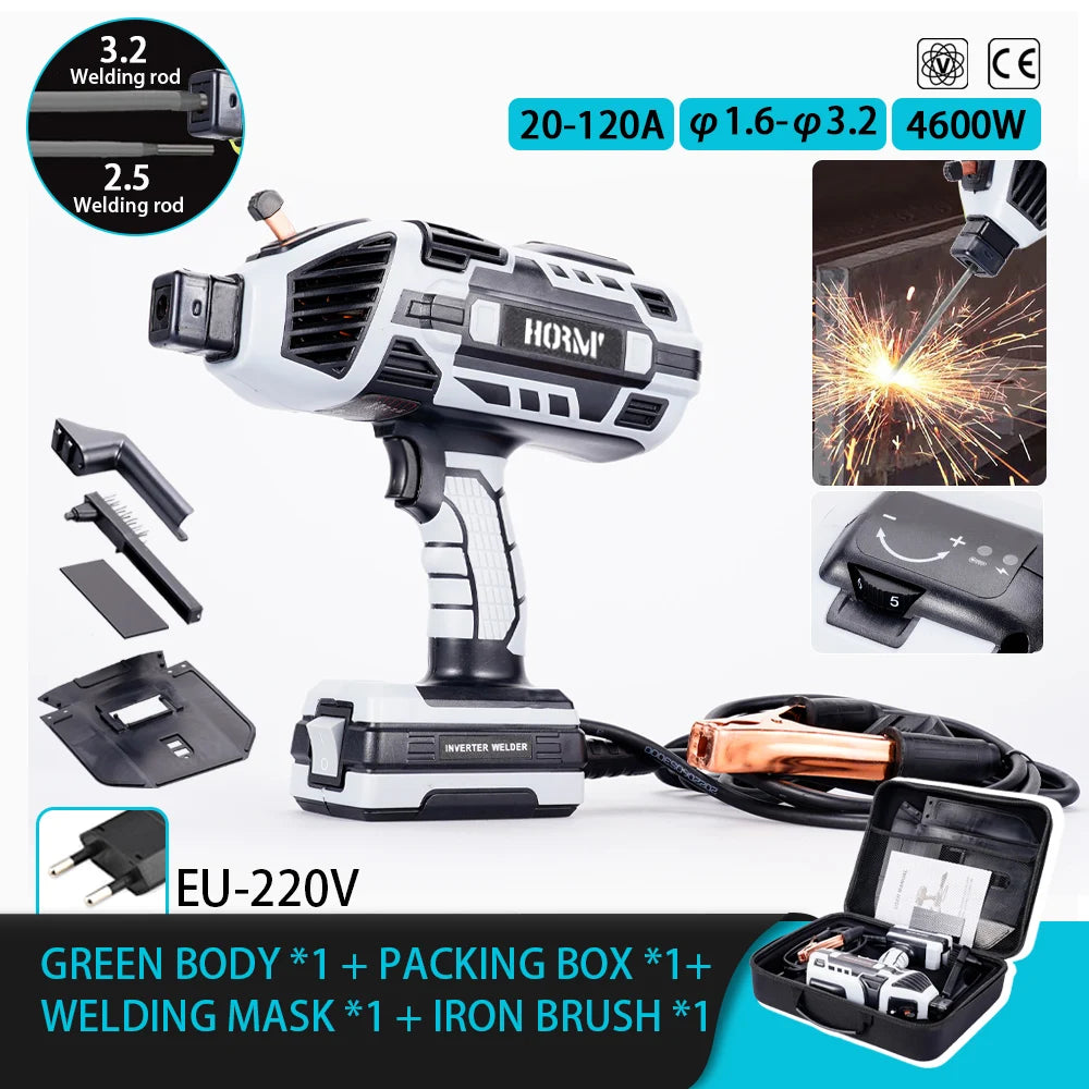 Halbautomat isches Schweiß gerät 220V Hand lichtbogens chweiß gerät Home Elektro schweiß gerät Digitales intelligentes Stroms chweiß werkzeug