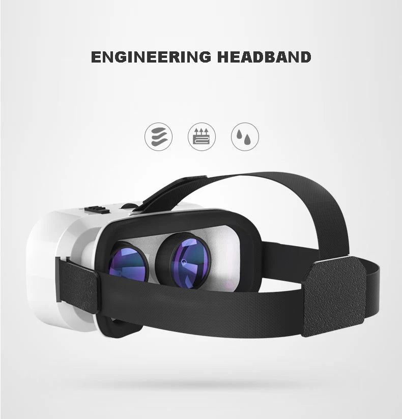 Vr Brille Virtual-Reality-Headset Viar-Geräte Helm 3D-Objektive Smart-Brille für Smartphones Handy Handy Gogle Spiel Zubehör