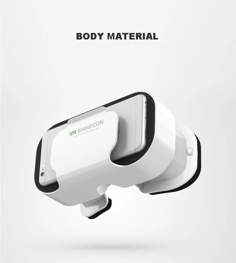 Vr Brille Virtual-Reality-Headset Viar-Geräte Helm 3D-Objektive Smart-Brille für Smartphones Handy Handy Gogle Spiel Zubehör
