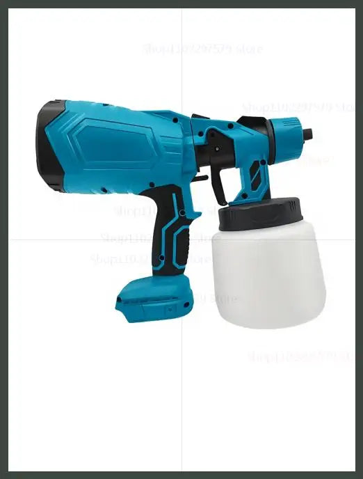 600 ml kabelloses elektrisches Farbspritzgerät, leistungsstarkes Airbrush-Spritzgerät für Auto-Möbel, Stahlbeschichtung, für den Innenbereich